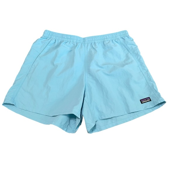 Patagonia Pants - Patagonia Women's Skype Blue Baggies Shorts - 5" Inseam | Size Medium